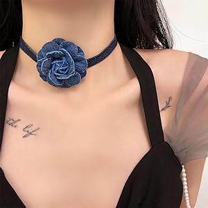 トップス Rose choker satin puff blousetreaturself Rose choker satin puff blousetreaturself